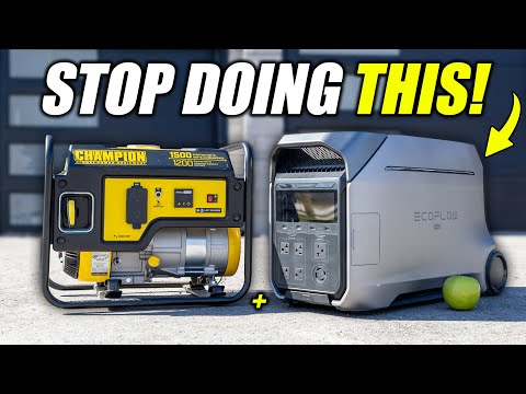 You’re Using Gas Generators WRONG - Do This Instead!