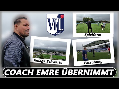 Coach Emre übernimmt das Training beim Kreisligisten