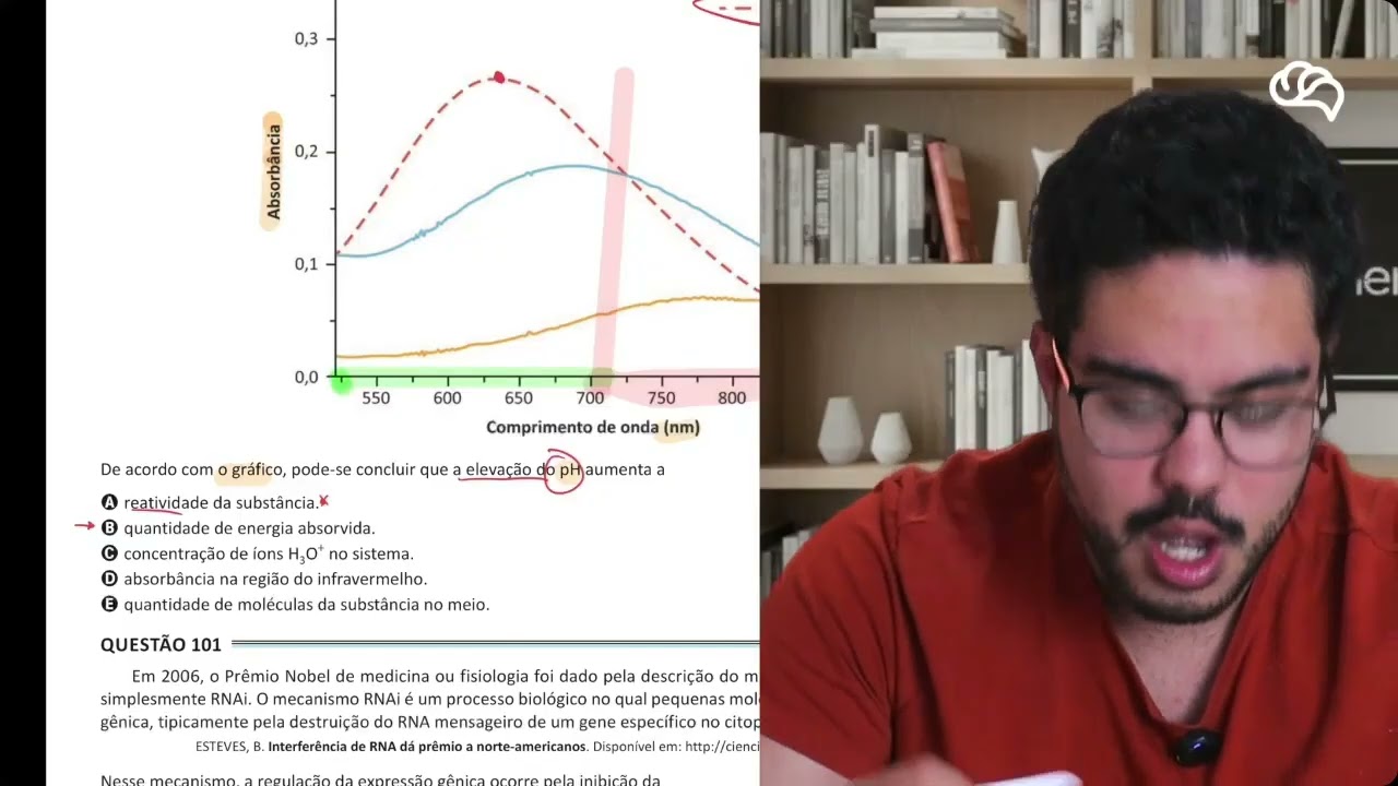 Resolução em Vídeo — Questão 100 ENEM 2025 Belém