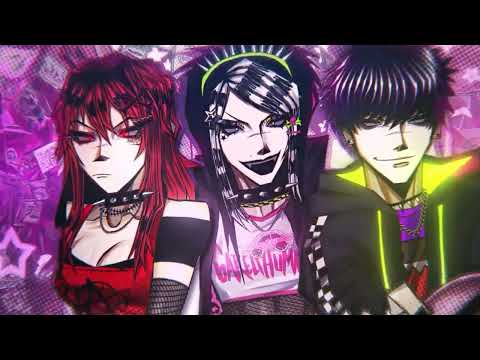 6arelyhuman, asteria, kets4eki - Faster N Harder (Official Visualizer)