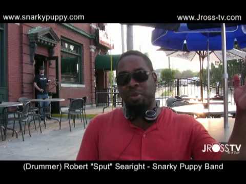 James Ross @ Robert "Sput" Searight - (Drummer / Snarky Puppy) - www.Jross-tv.com
