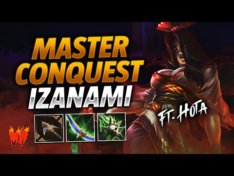 IZANAMI, NO SE CONFIA EN ESTE GAME... ft. Hota - Warchi - Smite Master Conquest