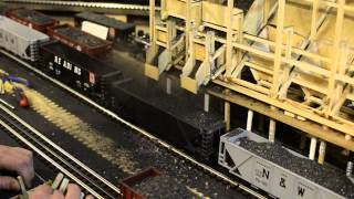 preview picture of video 'O gauge operating Anthracite Coal Breaker'