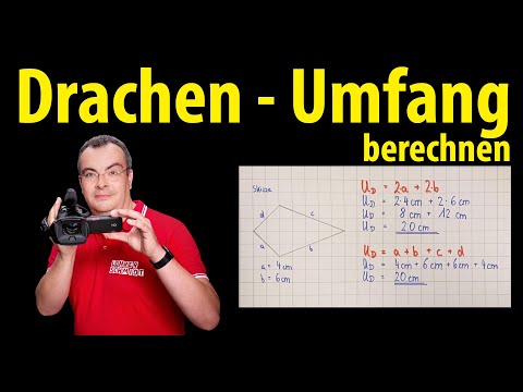 Kite (Deltoid) - Calculate circumference | Lehrerschmidt