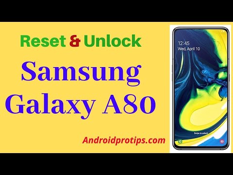 How to Reset & Unlock Samsung Galaxy A80
