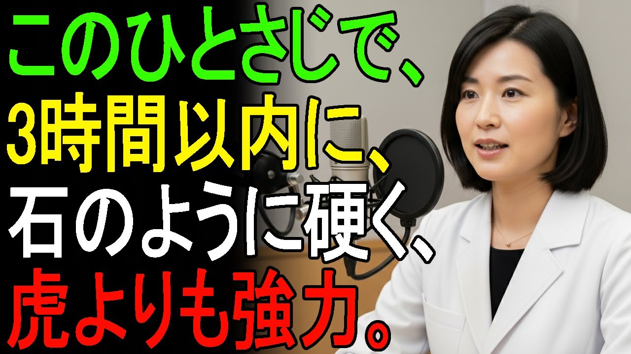 再び強い勃起力を取り戻したいですか？“このひとさじ”で十分です！30年以上の経験を持つ泌尿器科専門医が伝える、より硬い勃起のための秘訣！｜人生の教訓 ｜長生きの知恵｜オーディオブック