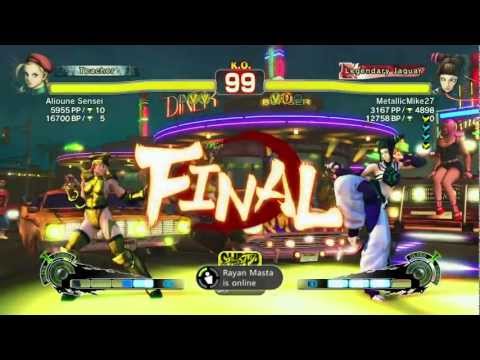 Alioune Sensei (Cammy) vs MetallicMike27 (Juri) - SUPER STREET FIGHTER 4 AE Ver.2012 [720P]
