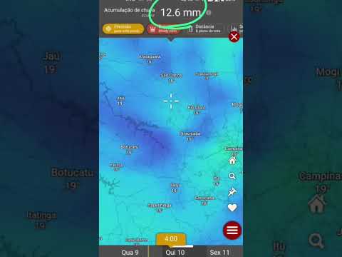 🌧️ CHUVA FORTE CHEGANDO EM SP!💧 ACUMULADO ATÉ 20MM — QUINTA⚠️ CAMPINAS, SP E REGIÃO — ATENÇÃO!