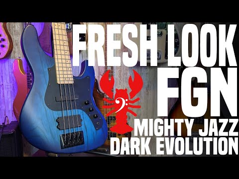 Fujigen FGN Mighty Jazz Dark Evolution - FGN is Leveling Up the Jazz Bass - LowEndLobster Fresh Look