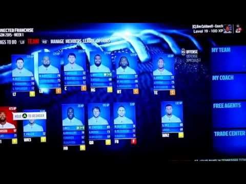 Madden 16 lions connected franchise ep 1 the journey begins!