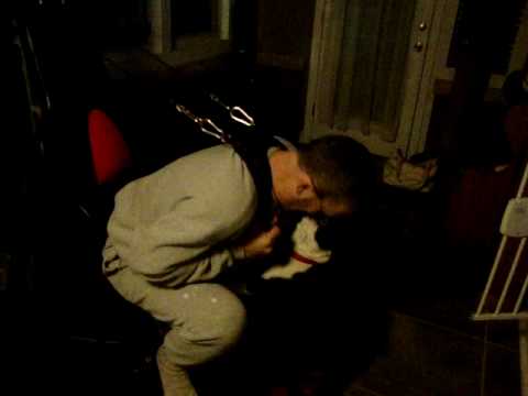 Buddygirl Helps Bert Exercise