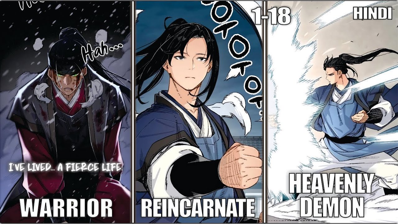 World Strongest Warrior Reborn As The Heavenly Demon | Part 1-18 | @MANGA_EXPLAINERZ #manga