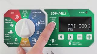 Rain Bird ESP-ME3 Manual Watering