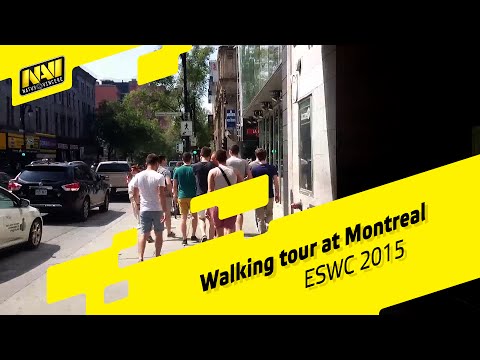 Walking tour at Montreal @ ESWC 2015 (ENG SUBS)