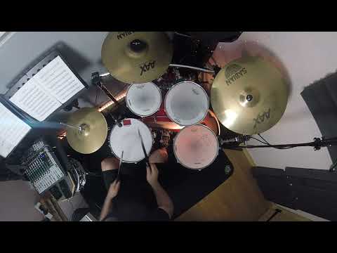 Funk Shuffle - SQA Advanced Higher Exam Piece - Drumkit Sheet Music Demonstration