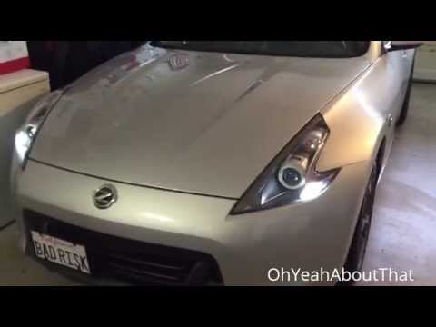 Daytime running lamps (LED) Installed on my Nissan 370Z!