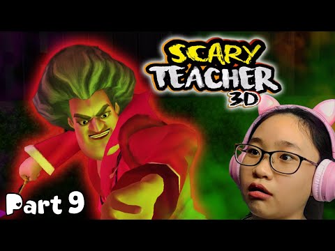 Scary Teacher 3D HALLOWEEN CHAPTER 7 - Gameplay Walkthrough Part 9 - Let's Play Scary Teacher 3D!!!
