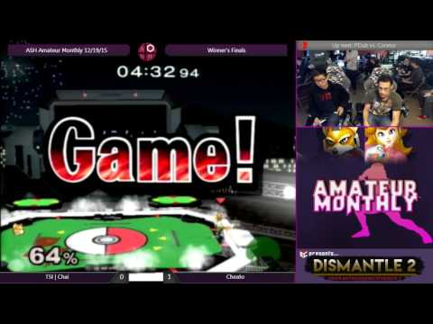 TSI | Chai (Fox) vs Cheato (Peach) - ASH Amateur Monthly #2 Melee Winner's Finals