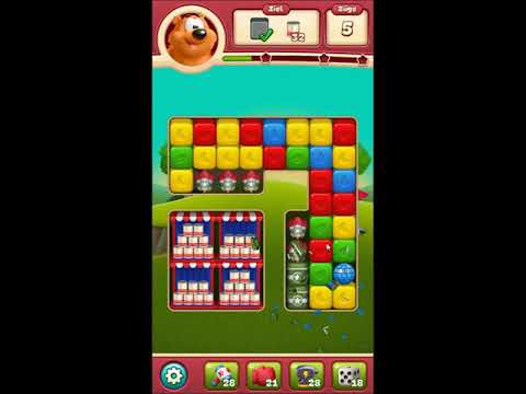 Toon Blast Level 2123 - NO BOOSTERS 🐻🐺🐱 | SKILLGAMING ✔️