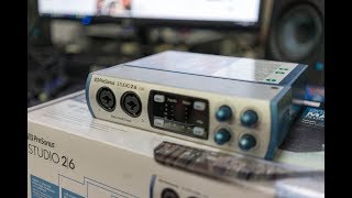 Video thumbnail for Presonus Studio 26 Audio Interface - Unboxing & Overview by Pianology