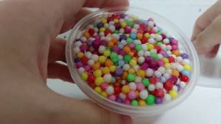 【ASMR】色々な手作りスライム紹介🎵【音フェチ】