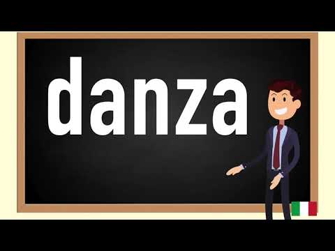 How to pronounce danza  in Italian