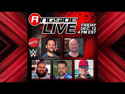 Ringside LIVE w/ Mattel WWE Team & BrettOLive! 12/12/25