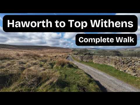 Haworth to Top Withens - Complete 13.5km walk