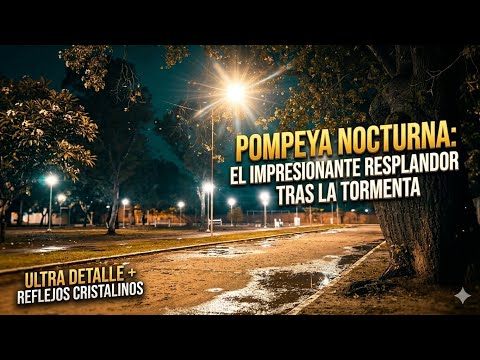 ​"¡No vas a creer cómo quedó Pompeya anoche! (Imágenes increíbles) 😱"