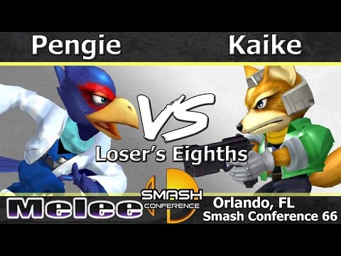 Pengie (Falco) vs. Kaike (Fox) - Melee Loser's Eighths - SC: LXVI