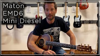 Video thumbnail for Maton EMD6 Mini Diesel by Artisan Guitars