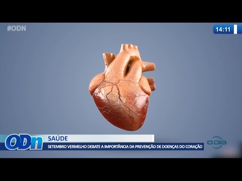 Setembro Vermelho debate prevencão de doenças do coracão 20 09 2021