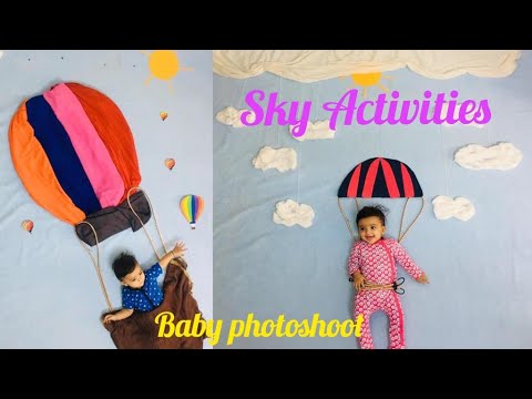 Baby Photoshoot at Home ideas\DIY