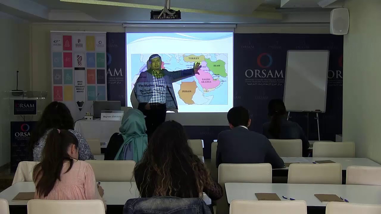 Yrd. Doç. Dr. Bayram Sinkaya, ORSAM Ortadoğu Çalışmaları İhtisas Atölyesi, 9.04.2016