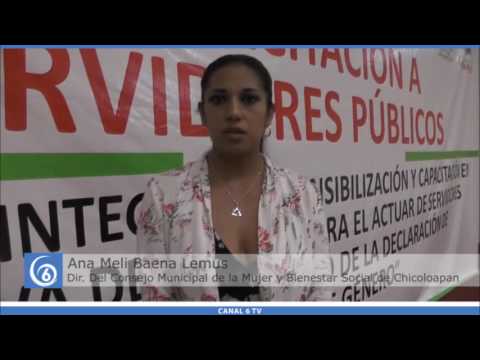 Clausura del curso de capacitación para servidores públicos de Chicoloapan 