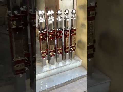 80 x 80 wooden Pvd laser sheet master pillar available in 202 and 304.