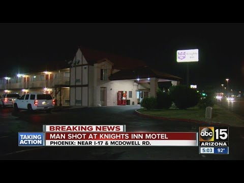 Man shot at Knights Inn Motel