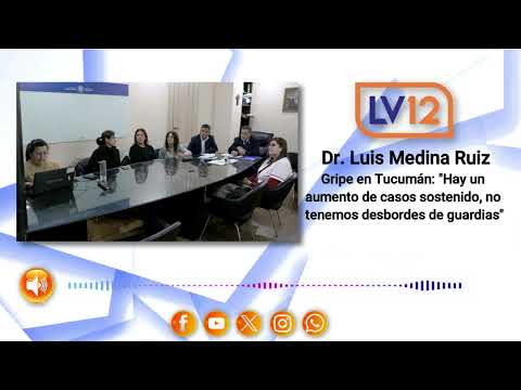 Dr. Luis Medina Ruiz, ministro de Salud Pública de Tucumán