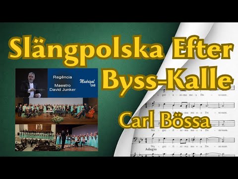 (SCORE) Slängpolska efter Byss-Kalle | Carl Bössa | Hans Gardemar | Madrigal UnB (SATB)