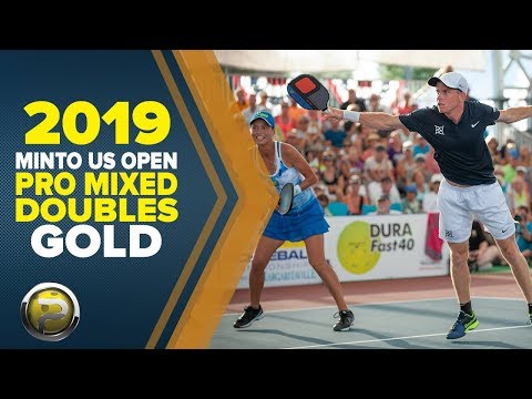 PRO Mixed Doubles GOLD - 2019 Minto US Open Pickleball Championships - aired on CBS Sports Network