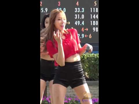 151011 레츠런 파크 공연 베스티 다혜 땡큐베리마치