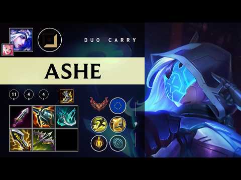 Ashe ADC vs Vayne - EUW Grandmaster Patch 26.03