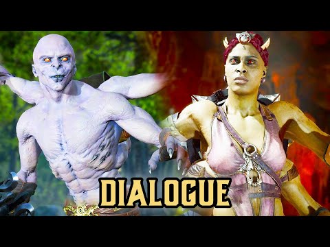 6 ARMS MAN MEETS 4 ARMS WOMAN DIALOGUE - MORTAL KOMBAT 11 ULTIMATE VERSION