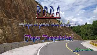 Download lagu Karaoke PODA - Anggur do goarmi anakkonhu / Tagor Tampubolon (karaoke par Sarulla) mp3