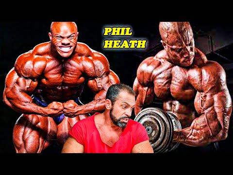 REAGINDO AO TREINO DO 7X MR. OLYMPIA  PHIL HEATH