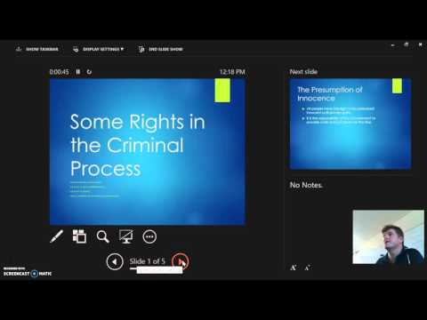 Year 9 10 Commerce Rights in the Criminal Process