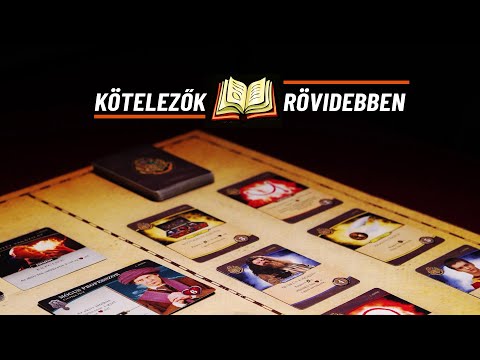 Harry Potter: Roxforti csata - SOLO variáns  Kötelezők rövidebben (szabálymagyarázó) - reflexshop