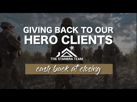 Hero Home Rewards by Stanbra Home Team | Your Give Back, Pay it Forward REALTOR Team | Jupiter FL