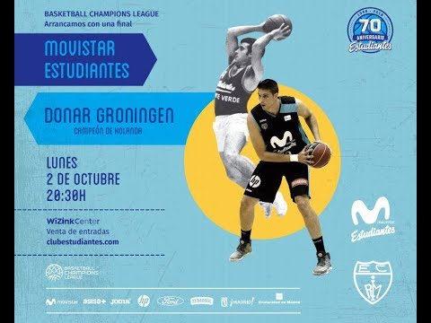 Movistar Estudiantes vs Donar Groningen