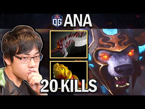 OG.ANA SMURF URSA WITH 20 KILLS - ROAD TO DOTA 2 7.29